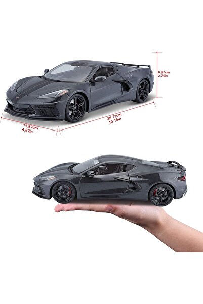 Maisto 1:18 Special Edition 2020 Chevrolet Corvette Stingray Z51 - Grey