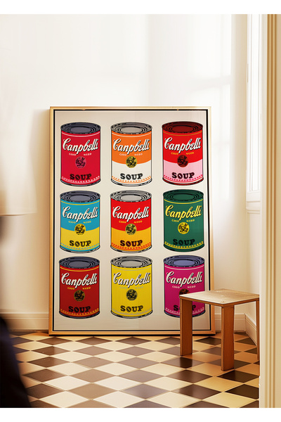 ARTHOUSECOLLECTIVE Andy Warhol Poster - Unframed Poster in Painting Dimensions