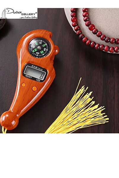 DubaiGallery New Tally Counter Digital Tasbih With LED Light WITH COMPASS