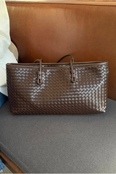 Mupa Shoes Women's Hand and Shoulder Bag Aci Brown