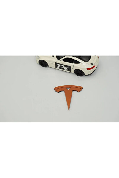 EDEXPORT Tesla Model 3 S X Y Direksiyon Göbeği Bronz Logo Arma