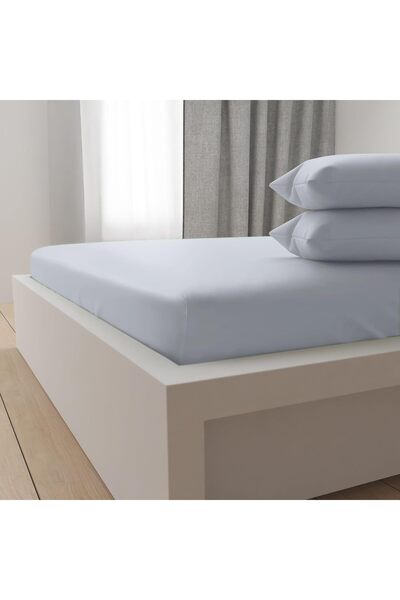 Hotel Linen Klub 100% Cotton 350TC Queen Fitted Sheet Set with 2 Pillowcases ...