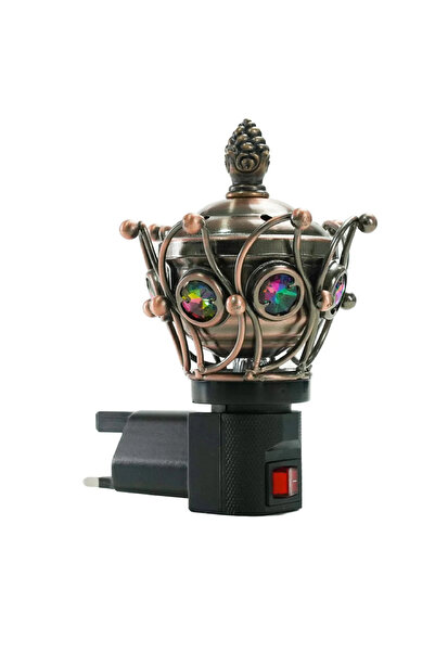 Kovar Electronic Incense Burner, Bakhoor Burner with Modern Design- Bronze Color