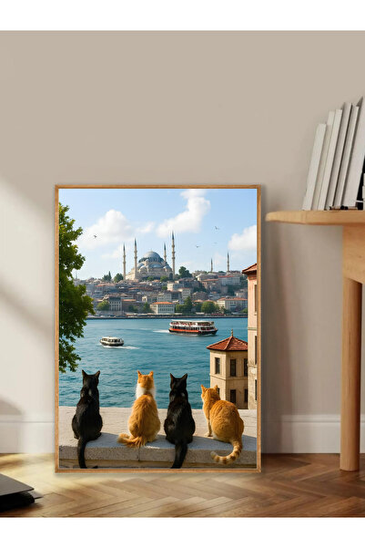 Tuba Decor Tablo dintr-o singură bucată cu rame din lemn pentru sufragerie, s...