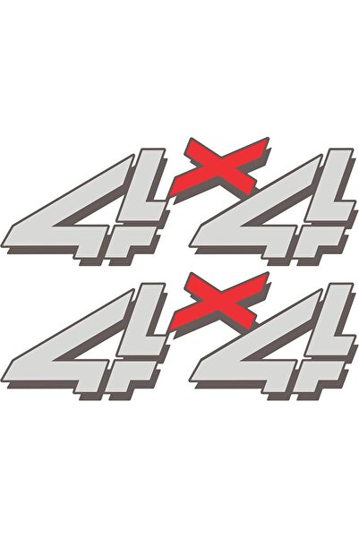 Emoda home Trove ملصقات 4x4 لشاحنات شيفروليه سيلفرادو (12.2 × 33.8 سم) ملصقات...