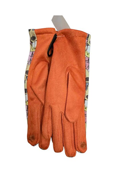 by Alexandra Vacarusi Women's gloves, fat cat pattern, pearlescent pattern, autumn winter gloves