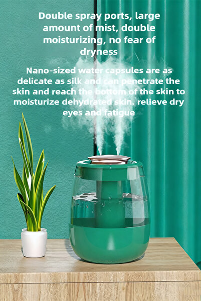 OEM Humidifier for Pet Rooms: Ultra-Quiet, 3 Modes, & Real-Time Humidity Display