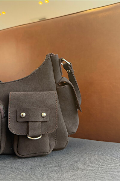 Mupa Shoes Women's Hand and Shoulder Bag Aci Brown