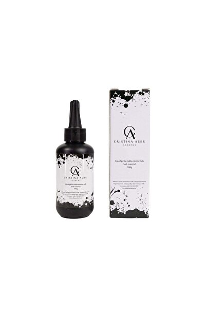 Cristina Albu Brand Rășină gel UV moale pentru matrițe - 100g lichid transparent