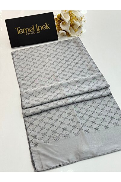 Siyane cu două fețe bumbac Șal cu monogramă Jacquard