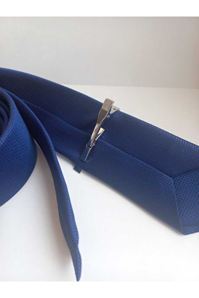 Kravatistan Silver Color Tie Clip- 5.5cm