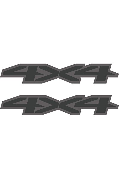 Emoda home Trove ملصقات 4x4 لشيفروليه سيلفرادو (4.2x38.1 سم) ملصقات جانبية سو...