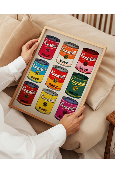 ARTHOUSECOLLECTIVE Andy Warhol Poster - Unframed Poster in Painting Dimensions