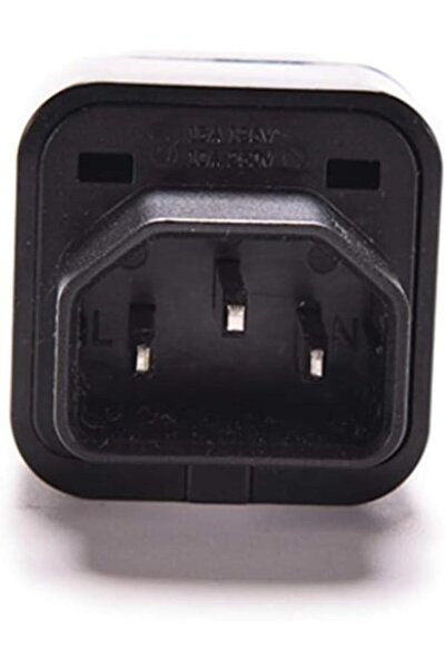 Cite Iec C14 To Universal Female Adapting Ac Plug
