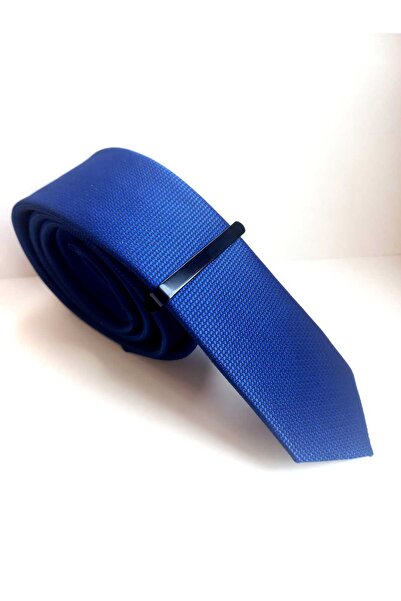 Kravatistan Black Color Tie Clip- 5.5cm