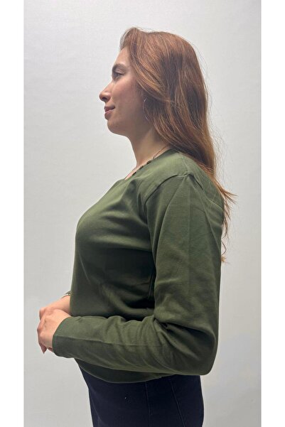 QYA Clothing ΒΑΣΙΚΟ ΜΑΚΡΥΜΑΝΙΚΟ ΜΑΚΡΥΜΑΝΙΚΟ ΜΠΛΟΥΖΑ 100% ΒΑΜΒΑΚΙ