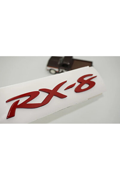 EDEXPORT Mazda RX-8 Kırmızı ABS Bagaj Yazı Logo Arma