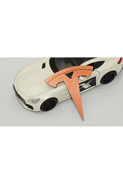 EDEXPORT Tesla Model 3 S X Y Direksiyon Göbeği Bronz Logo Arma