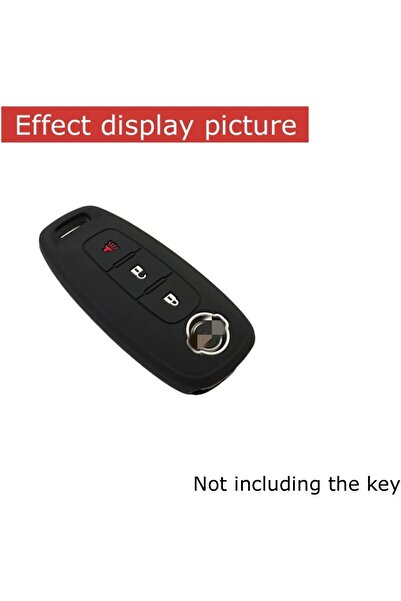 genernic REPROTECTING Silicone Rubber Key Fob Cover Compatible with Nissan Pathfinder Rogue Kicks (3 Buttons)