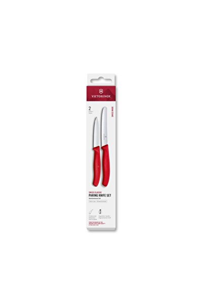 Victorinox 6.7111.2C1 Swiss Classic 2li Bıçak Set, Kırmızı