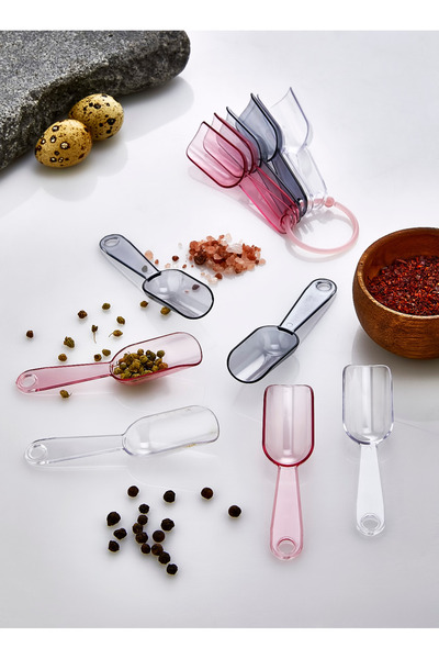 Home 6’lı Kristal Mini Ölçek Kaşık Seti