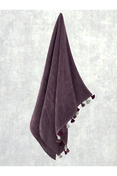 Türkühome Tasseled Soft Cotton Towel |   Highly Absorbent Body Towel |   70X1...
