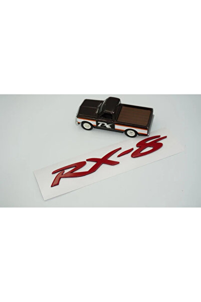 EDEXPORT Mazda RX-8 Kırmızı ABS Bagaj Yazı Logo Arma