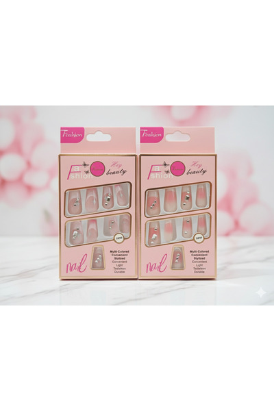 burjalmodah أظافر صناعية احترافية – ألوان جذابة ولمسة صالون في المنزل