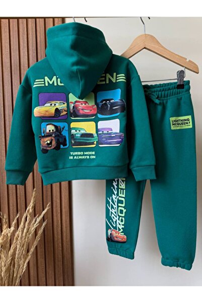 Alvadonna Mc Queen Hooded Boys' Bottom and Top Set