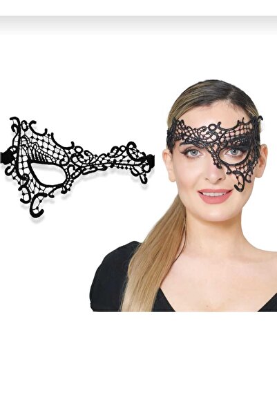 modares Dantelli Göz Maskesi- Balo ve Parti Maskesi Zarif Şık Kadınlar İçin Z...