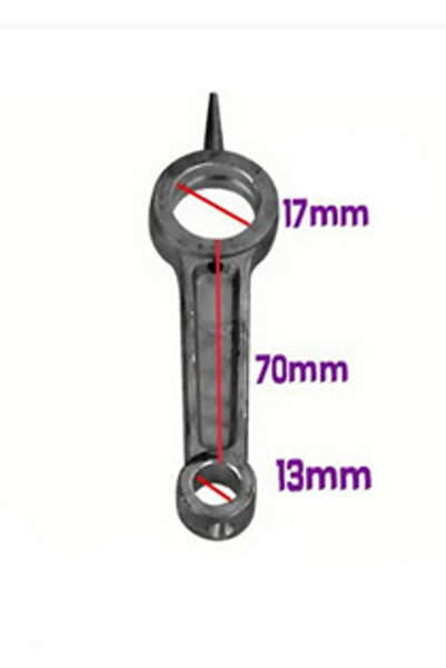 Maxrom Biela cap compresor de aer aluminiu - 13x17x70mm CH002
