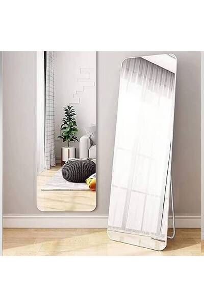 NKX مرآة خلع الملابس الدائمة 80 × 180 لون أبيض