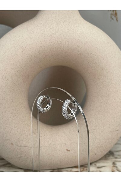 XUPING JEWELRY Vip Stone Silver Color Hoop Earrings