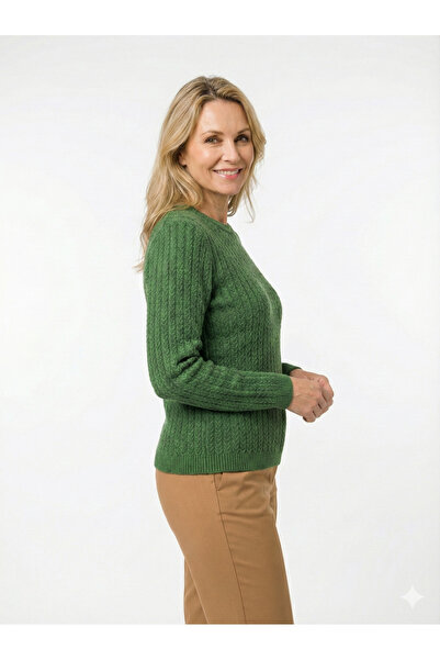 Oppland Women's Winter Knitwear Sweater Woolen Premium Soft Textured Modern Patterned