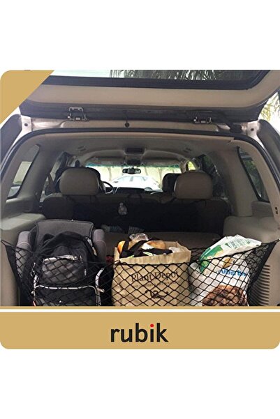 RUBIK منظم تخزين شبكي لصندوق السيارة (105 × 50 سم)