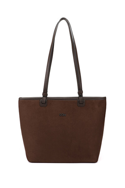 GÖNDERİ(R) Women's Brown Suede Shoulder Bag