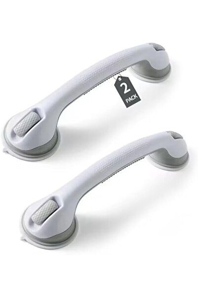 Arabest 2 Pack Shower Grab Bar, Suction Grab Bars Safety Handrail for Bathtubs Showers