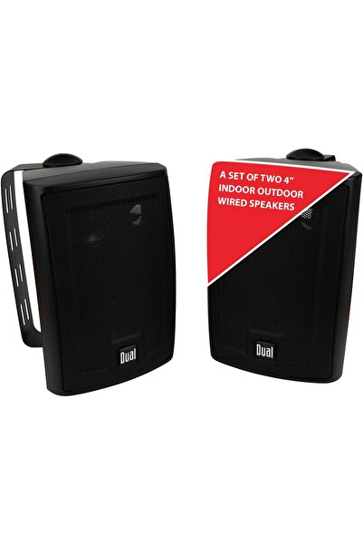 Generic مكبرات صوت Dual Electronics LU43PB عالية الأداء للاستخدام الداخلي وال...