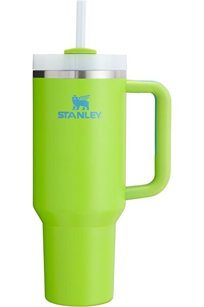 Stenley Stanley Quencher H2.0 40oz | Durable Stainless Steel Insulated Tumbler - Green Glow