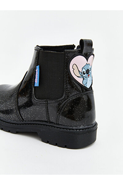 LC Waikiki Siyah Parlak Görünümlü Kız Çocuk Bot