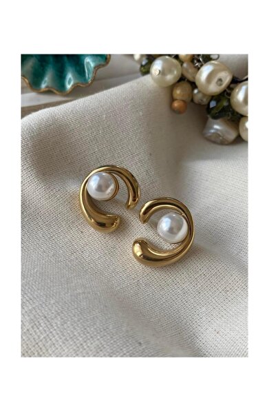 bies butik أقراط بليس من الفولاذ على طراز بينترست