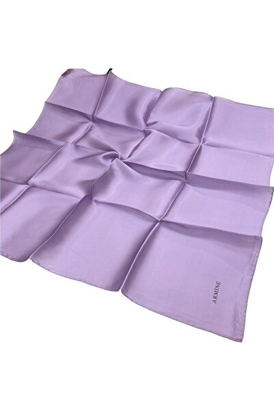 Armine Απλό μεταξωτό μαντήλι - 1144 Λιλά Σούρα