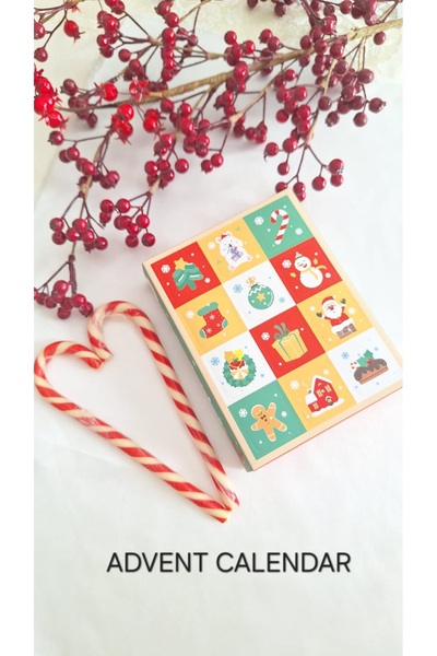 SOUL BY A&B 12-Piece Advent Calendar Christmas Box Gift Jewelry