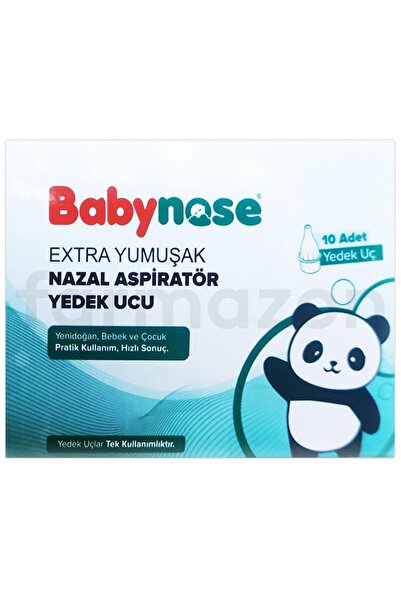BabyNose Nazal Aspiratör Yedek Ucu 10 Adet