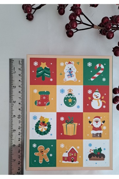 SOUL BY A&B 12Pcs Christmas Box Advent Calendar New Year Gift Jewelry Box