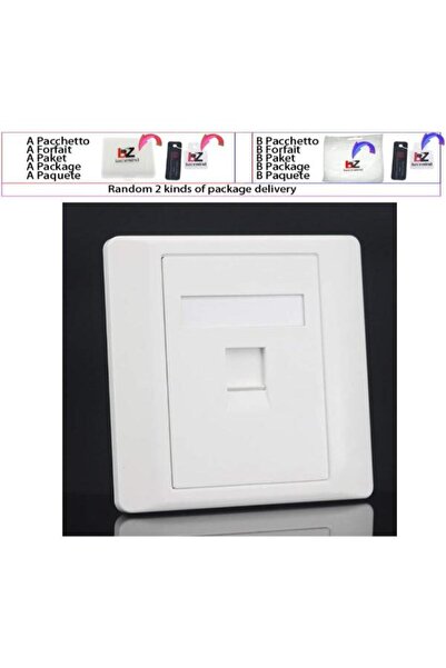 Cite Keystone Faceplate 86 * 86mm Single Gang White Color