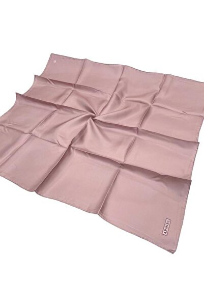 Armine Eșarfă din mătase simplă - 28 Powder Twill