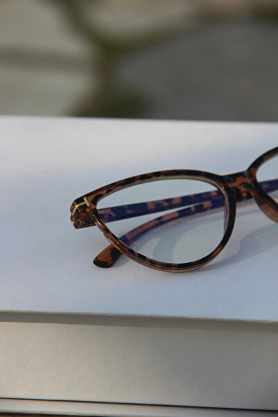 Mucemi Leopard Cat Eye Frame Women's Blue Light Protection Glasses