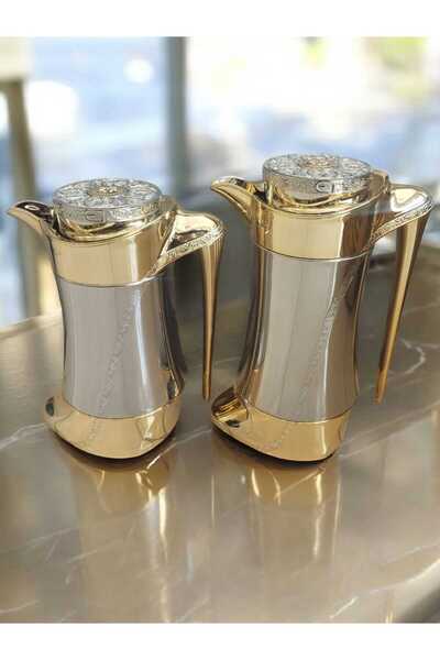 Alsaif Gallery Two luxury thermos sets – 750ml and 1 liter capacity