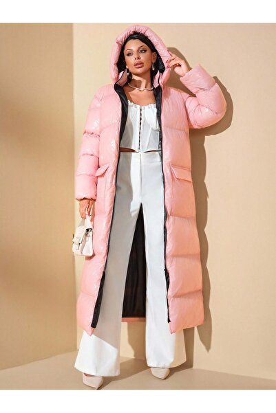 MOONHİLL WOMENS FASHİON Inflatable Jacket